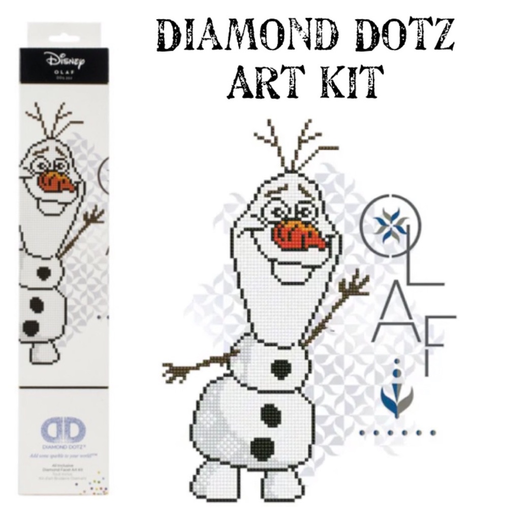 Diamond Dotz Diamond Embroidery Kit Frozen Olaf